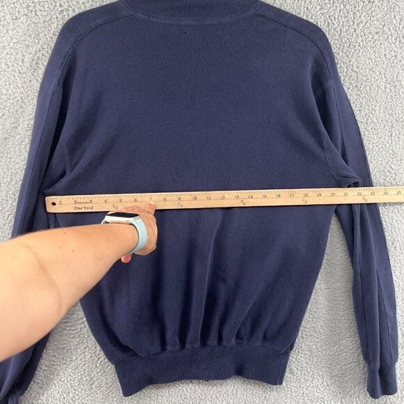 Polo Ralph Lauren Cotton Track Jacket Full Zip Embroidered Size Medium - Picture 6 of 12